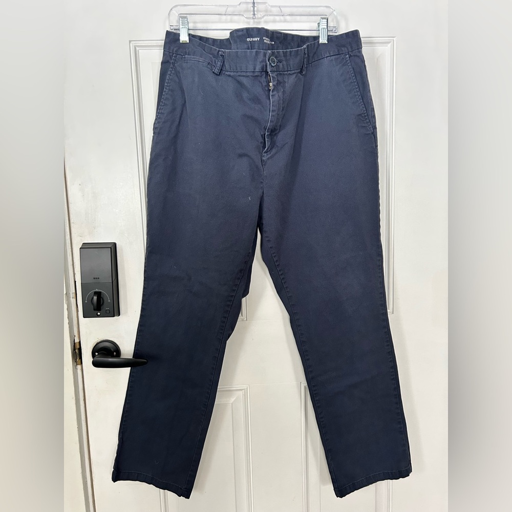 Old Navy Men's Dark Blue Chinos